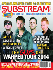 A Skylit Drive On The Cover Of Substream Magazine