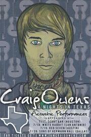 Craig Owens Announces 4 Nights In Texas Solo Acoustic Performances