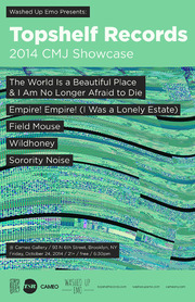 Washed Up Emo Presents: Topshelf Records 2014 CMJ Showcase