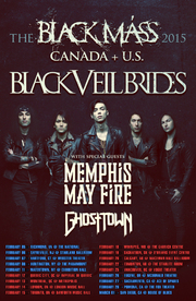 Memphis May Fire Announced As Direct Support On Black Veil Brides US/Canada The Black Mass Tour