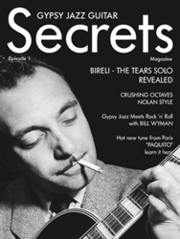 Bireli Lagrenes Tears Solo Featured In First Issue Of Gypsy Jazz Guitar Secrets Magazine