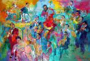 Smithsonian Announces $2.5 Million Jazz Endowment By Leroy Neiman Foundation And Installation Of Neimans Big Band Painting