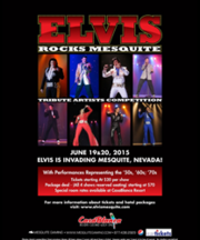 Elvis Lives On At 6th Annual Tribute Artists Competition At Mesquites Casablanca Resort And Casino