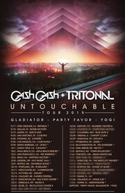 Cash Cash & Tritonal Unveil Fall North American Untouchable Tour Spanning September, October And November