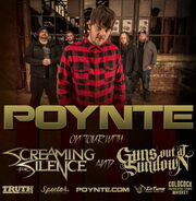 Poynte Announces Tour With Screaming For Silence & Guns Out At Sundown