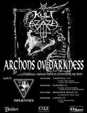 Kult Ov Azazel Announce Archons Ov Darkness Tour With Wormreich