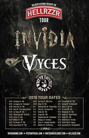 Vyces Announce The Hellrzzr Tour With Invidia And White Knuckle Riot