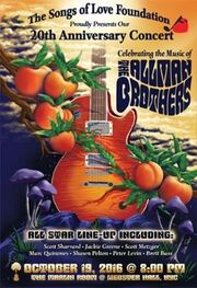 The Songs Of Love Foundation 20th Anniversary Celebration Featuring The Music Of The Allman Brothers