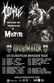 Misfits Guitarist Doyle Wolfgang Von Frankensteins Doyle Project Announces First European Tour