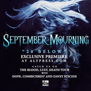 September Mourning Release Official Music Video For 20 Below Off Of Debut LP Volume II