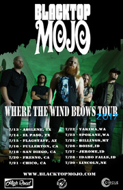 Blacktop Mojo Announces First Leg Of The Where The Wind Blows 2017 US Tour