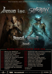 Survive To Join Venom Inc + Suffocation On Blood Stained Earth Tour 2018!