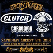 Clutch Announce Second Annual Earth Rocker Festival At Shiley Acres In Inwood, WV August 4th, 2018