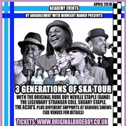 3 Generations Of Ska With The Neville Staple Band & Stranger Cole, Sugary Staple & The AC30s