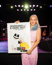 Marshmello & Anne-Maries Friends Certified Platinum By RIAA