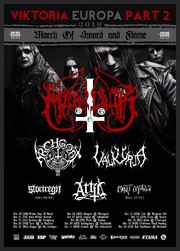 Stortregn To Support Marduk On Viktoria Europa Tour 2018 Part 2!