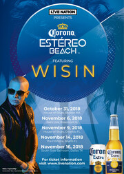 Latin Superstar Wisin To Headline First-Ever Corona EstÃ©reo Beach Tour