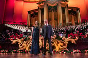 Tony Award-Winner Sutton Foster And Renowned Actor Hugh Bonneville Star In 15th Annual Christmas With The Mormon Tabernacle Choir