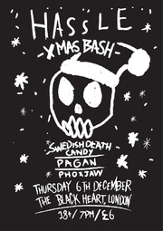 Hassle Records Announce Xmas Party Ft. Swedish Death Candy, Pagan & Phoxjaw