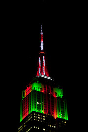 Empire State Building Promise A White Christmas With Annual Holiday Music-To-Light Show Featuring OneRepublic