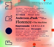 Form Arcosanti Announces 2019 Lineup Including Florence & The Machine, Skrillex, Anderson .Paak And Many More