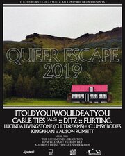 itoldyouiwouldeatyou Presents: The Queer Escape 2019 In Aid Of Mermaids Charity (9th May, Brighton)