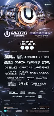 Ultra Europe Announces Phase Three Lineup