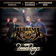 The Beach Boys Joins Alabama For The 50th Anniversary Tour Concert In Wichita