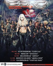 Bill Hudson Join Doro On Forever Warriors - Forever United Russian Tour 2019!