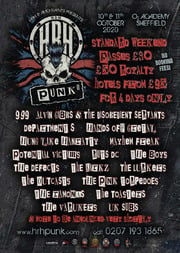 HRH Punk 2 Festival - Anarchy In UK 2020 Announce First 18 Bands: UK Subs, Ruts DC, The Boys, The Toasters, 999, And More