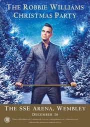 Robbie Williams Announces The Robbie Williams Christmas Party At The SSE Arena