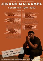 Jordan Mackampa Announces 2020 Headline Tour