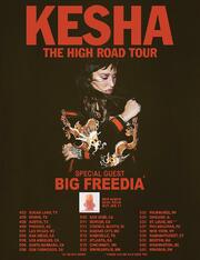 Kesha Takes The High Road This Spring On 26-Date North American Tour