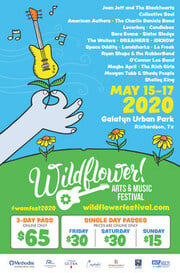 Headliners Announced To Rock Richardsons 28th Wildflower! Arts & Music Festival