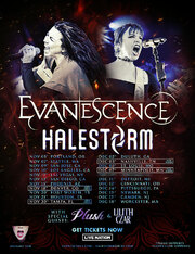 Evanescence And Halestorm Add Dates To Fall Tour