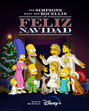 Celebrate The Holidays With The New Short The Simpsons Meet The Bocellis In Feliz Navidad Launching Dec. 15, Exclusively On Disney+