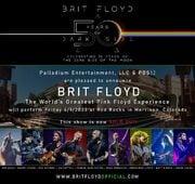 Brit Floyd - The Worlds Greatest Pink Floyd Experience - Confirm Triumphant Return To Historic Red Rocks Amphitheatre With Sold-Out June 9 Show