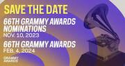 The 66th Annual Grammy Awards Set To Take Place Sun, Feb. 4, 2024; Grammy Awards Nominations To Be Announced Nov. 10, 2023