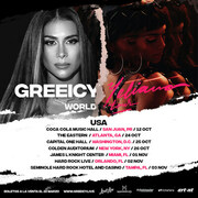 Greeicy Announces Her World Tour In The US Greeicy Yeliana