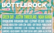 Green Day, Justin Timberlake, And Noah Kahan To Headline Bottlerock Napa Valley