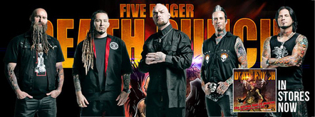 Five Finger Death Punch Kick Off UK Tour Next Week