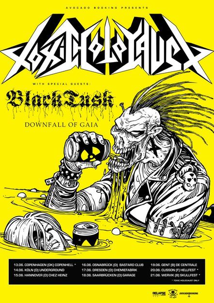 Toxic Holocaust: Announce European Tour With Black Tusk