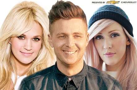 Billboard Announces Carrie Underwood, Ellie Goulding And OneRepublic As Top Three Finalists For Second Annual Milestone Award As Voted On By Fans