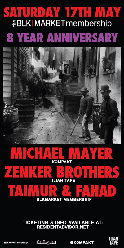 8 Year Anniversary With Michael Mayer & Zenker Brothers