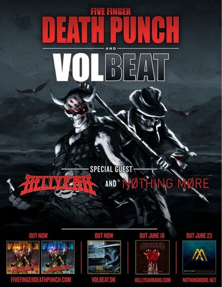 Sam Ash Music Teams With Eleven Seven Music To Send Fan On Five Finger Death Punch/Volbeat Tour