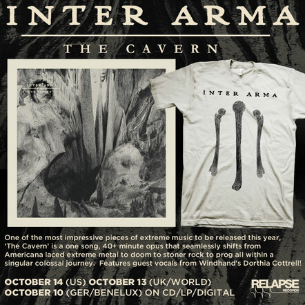 Inter Arma: Announce The Cavern EP + Release Album Trailer