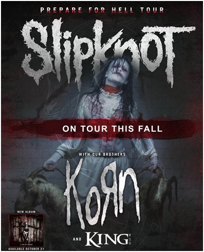 Korn Join Slipknot On The "Prepare For Hell" Tour