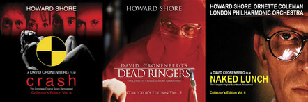 Howe Records Celebrates The 35-Year, 15-film Collaboration Between David Cronenberg And Howard Shore
