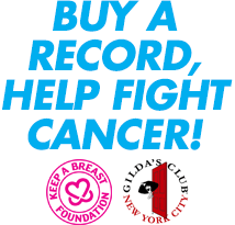 Shopradiocast Honoring Breast Cancer Month; Portion Of Proceeds From Select Pink Vinyl To Benefit Keep A Breast Foundation And Gilda's Club NY