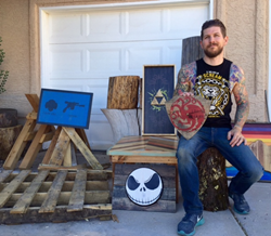 Pop Culture Art Studio, Nerdwood Designs, Launches Latest Craze In Woodwork Art With New Website